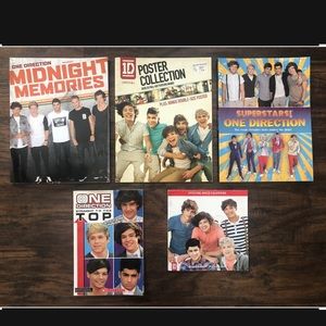 One Direction, 1 D Book Lot, 5 Books